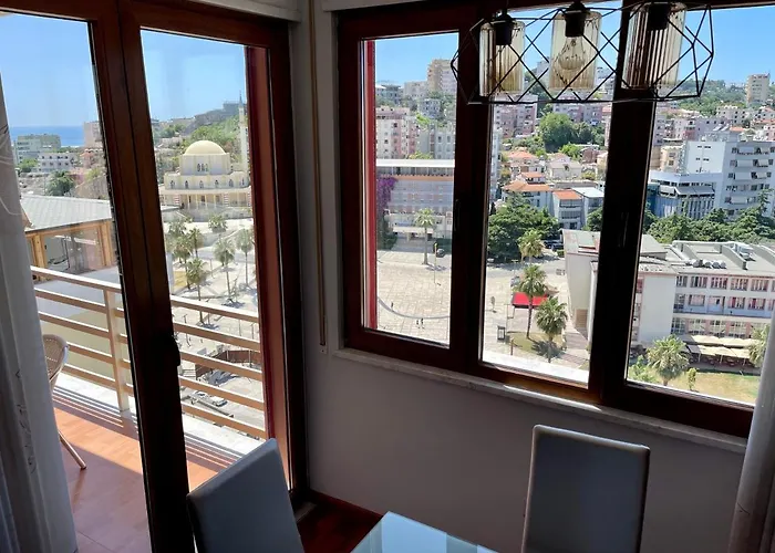 Illyria Square - Center - Wifi 500 Mbs Apartmán Durrës