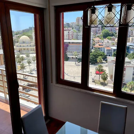 Illyria Square - Center - Wifi 500 Mbs Lejlighed Durrës
